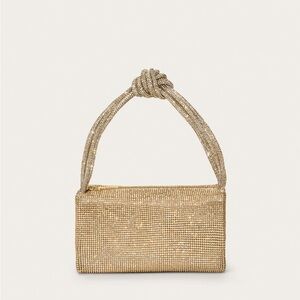 Mini Sienna Crystal Chainmail Top Handle Bag